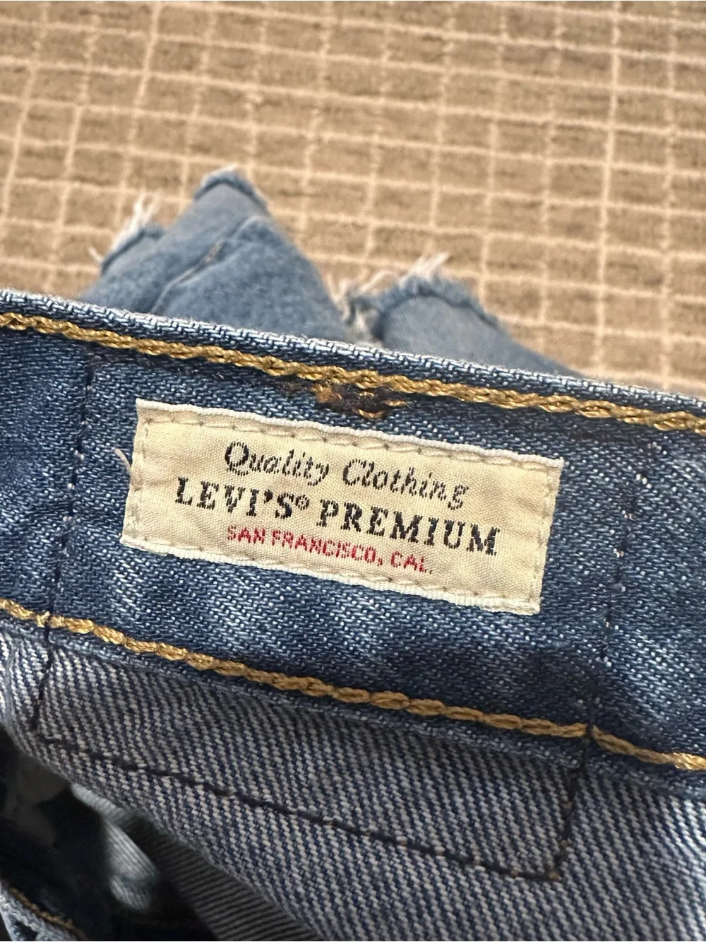 Levi's High Baggy Shorts